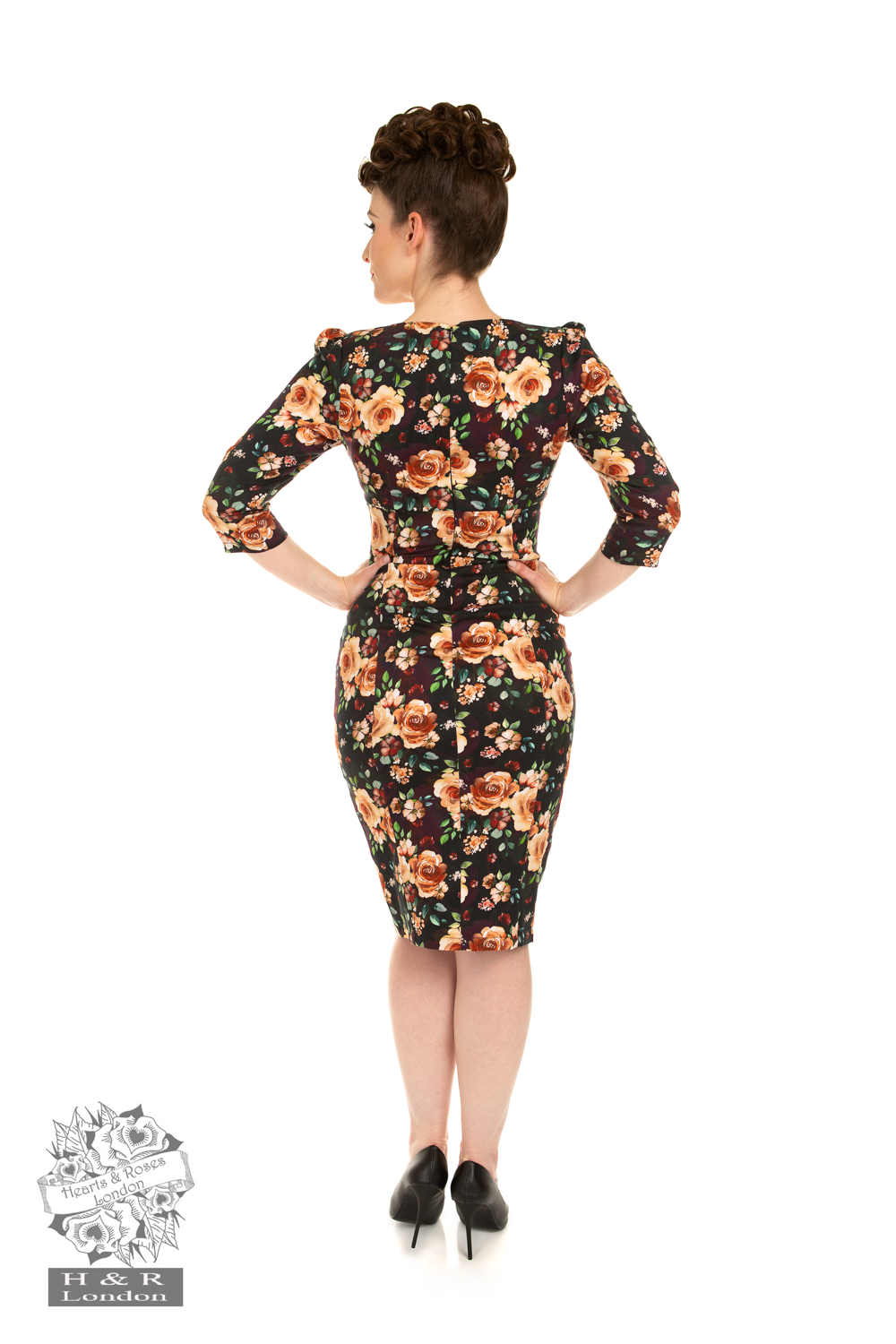 Selena Floral Wiggle Dress